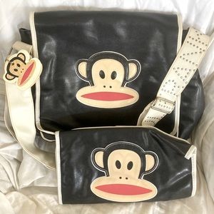Paul frank - diaper bag with changing pad